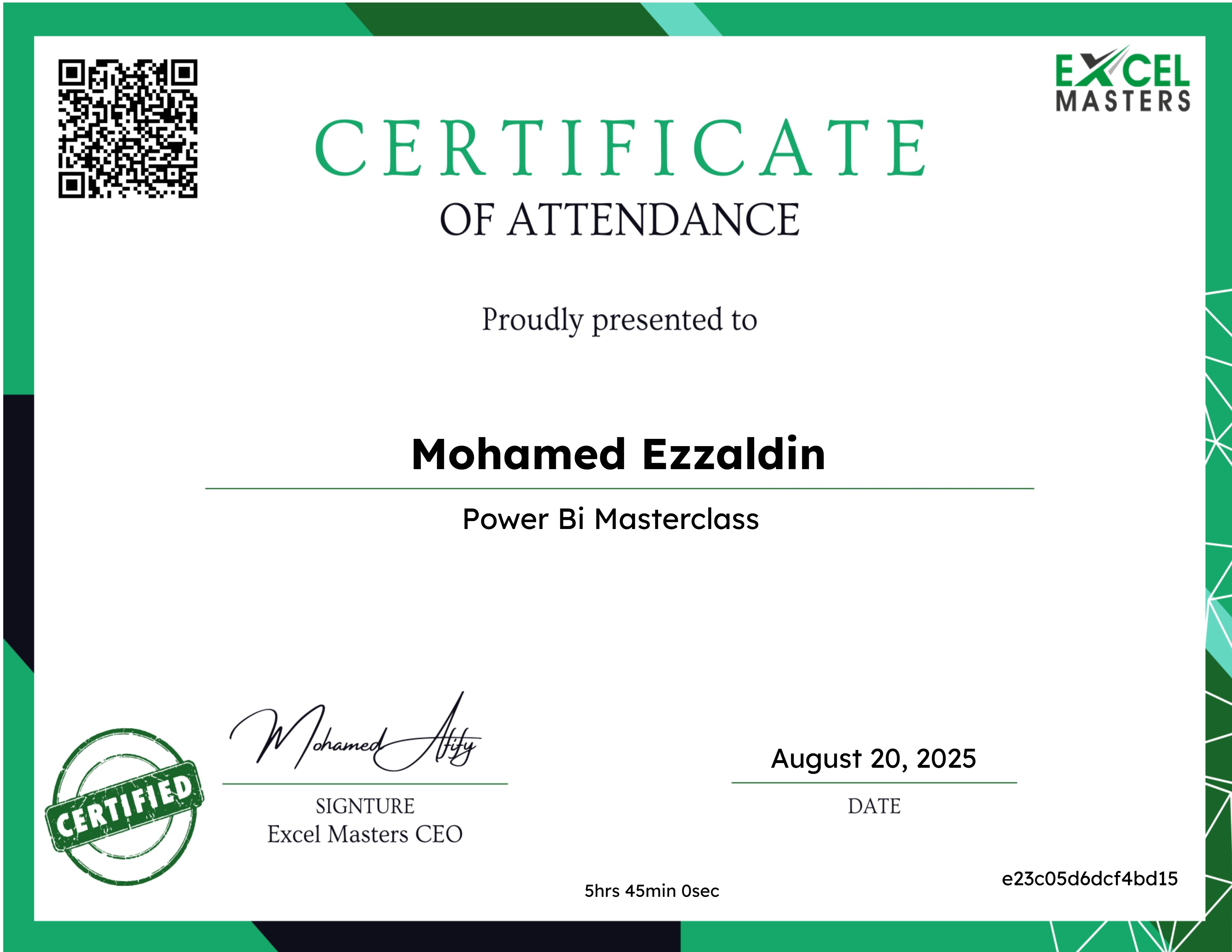 Power Bi Masterclass